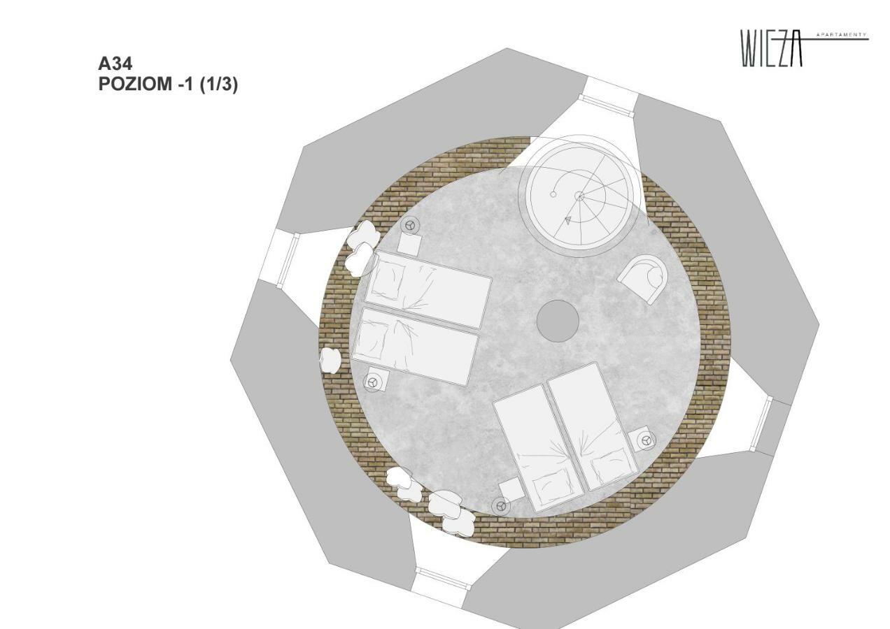 Apartamenty Wieza - Tower Apartments Walcz Bagian luar foto